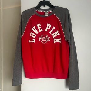 Red PINK sweatshirt